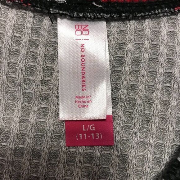 No Boundaries Team Naughty long sleeve top L/G 11-13‎ - Picture 3 of 3